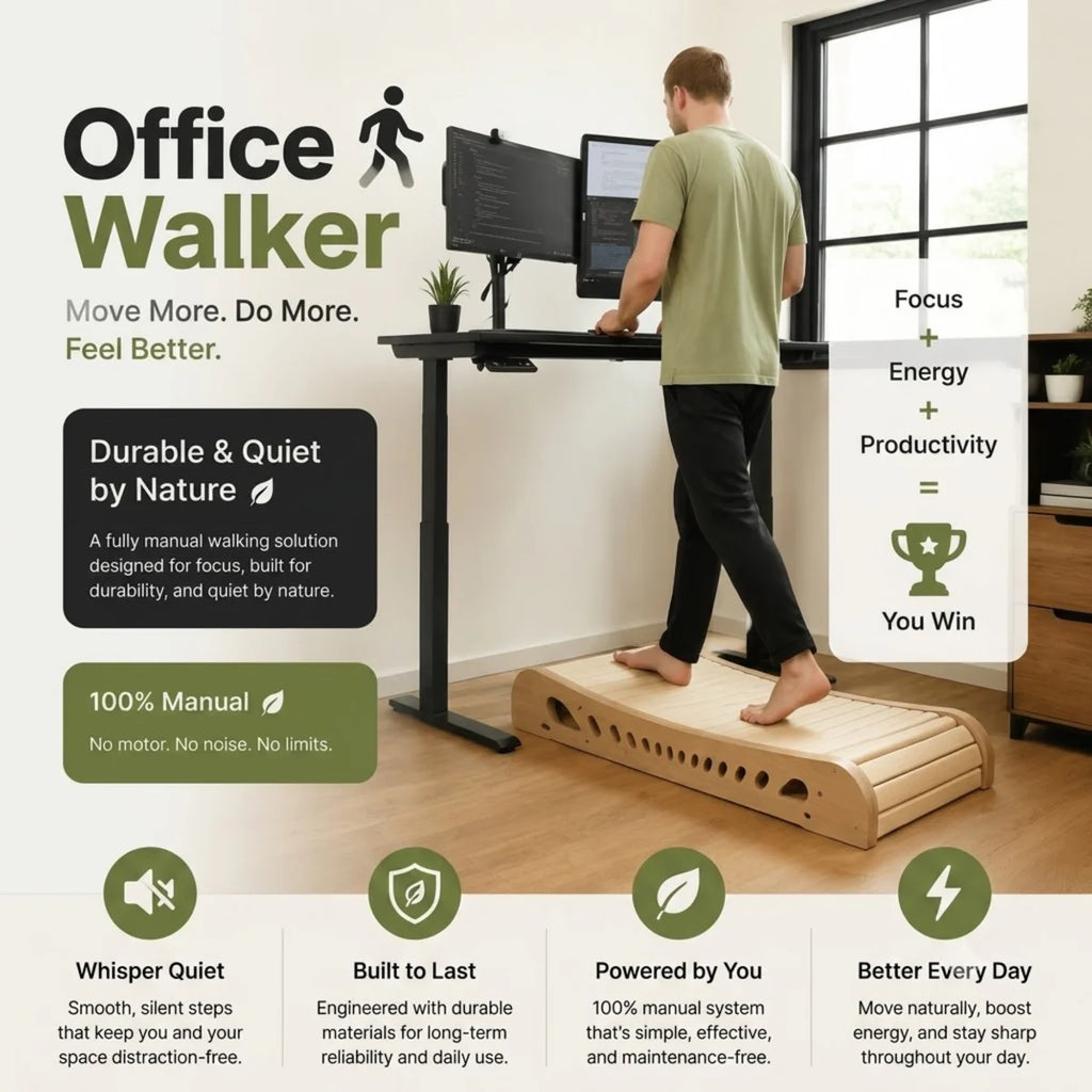 MoveFlow Office Walker Premium Wood