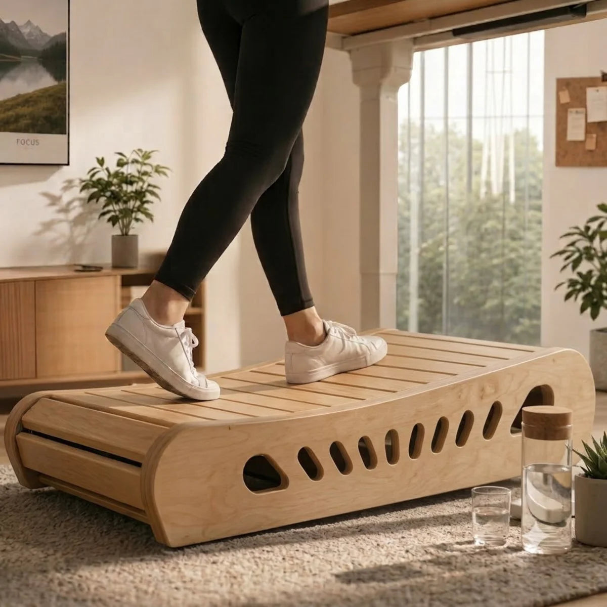 MoveFlow Office Walker Premium Wood